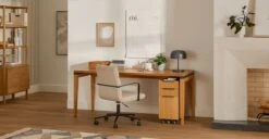Madera Oak 71" Desk