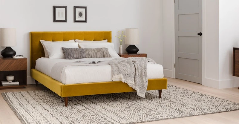 Nera Walnut 1-Drawer Nightstand 2 Nera Walnut 1-Drawer Nightstand - Image 2