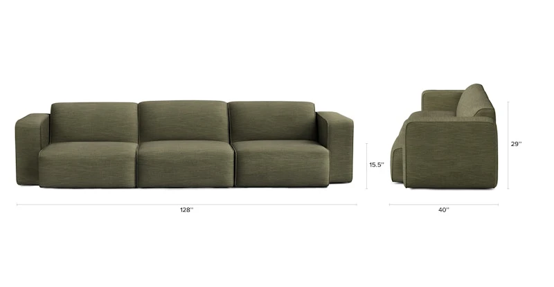 Sanna Magnet Green Modular Sofa 10 Sanna Magnet Green Modular Sofa - Image 10