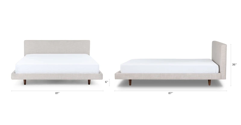 Tessu Clay Taupe King Bed 11 Tessu Clay Taupe King Bed - Image 11