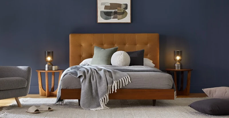 Tovi Smoked Oak Side Table 2 Tovi Smoked Oak Side Table - Image 2