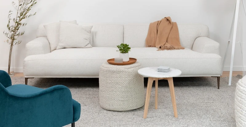 Abisko Quartz White Sofa 2 Abisko Quartz White Sofa - Image 2