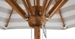 Maria Stripe Taupe Umbrella 9 Maria Stripe Taupe Umbrella -Article Shop image101429