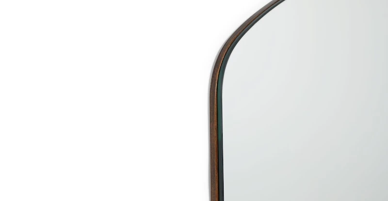 Luras Walnut Wall Mirror 3 Luras Walnut Wall Mirror - Image 3