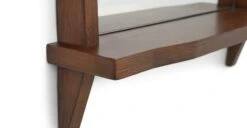 Luras Walnut Wall Mirror 13 Luras Walnut Wall Mirror -Article Shop image102551