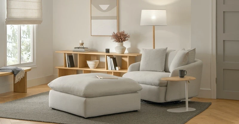 Leigh Silver Ivory Swivel Chair 1 Leigh Silver Ivory Swivel Chair