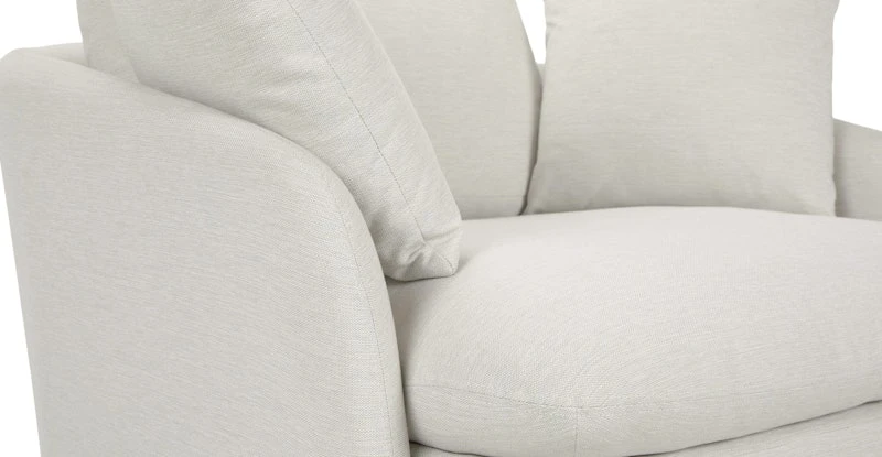 Leigh Silver Ivory Swivel Chair 7 Leigh Silver Ivory Swivel Chair - Image 7