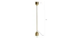 Barbell Brass Floor Lamp -Article Shop image23517