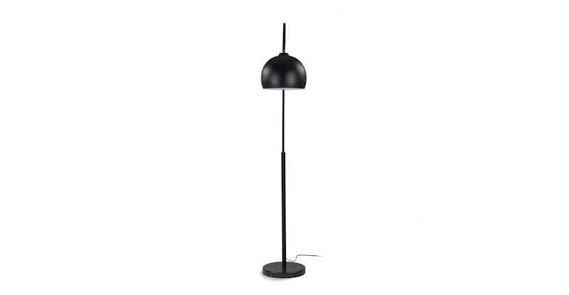 Crescent Black Floor Lamp 2 Crescent Black Floor Lamp - Image 2