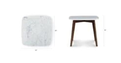 Vena Walnut Square Side Table 19 Vena Walnut Square Side Table -Article Shop image30834