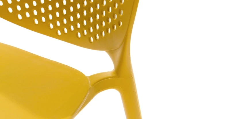 Dot Sun Yellow Dining Chair 6 Dot Sun Yellow Dining Chair - Image 6
