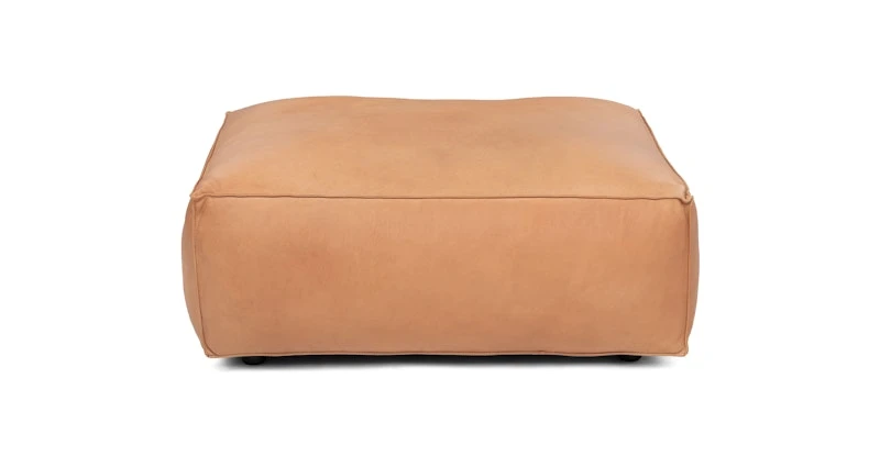 Solae Canyon Tan Ottoman 3 Solae Canyon Tan Ottoman - Image 3