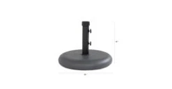 Paima Black Umbrella Base 13 Paima Black Umbrella Base -Article Shop image44840