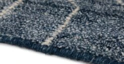 Parallel Wave Blue / White Rug 8 X 10 14 Parallel Wave Blue / White Rug 8 X 10 -Article Shop image45601