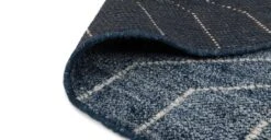 Parallel Wave Blue / White Rug 8 X 10 11 Parallel Wave Blue / White Rug 8 X 10 -Article Shop image45602