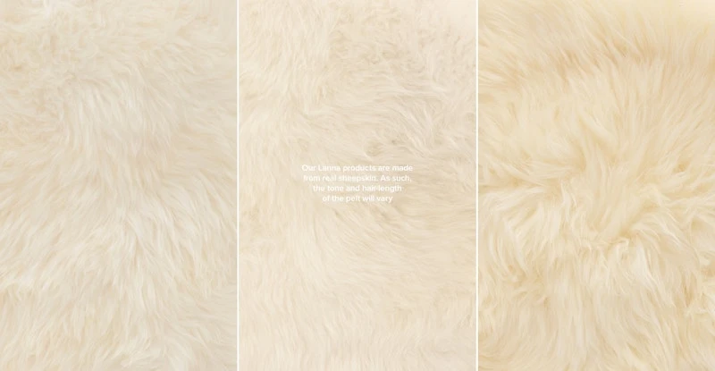 Lanna Ivory Sheepskin Throw 2 X 3 7 Lanna Ivory Sheepskin Throw 2 X 3 - Image 7
