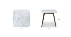 Vena Walnut Cafe Table 21 Vena Walnut Cafe Table -Article Shop image49742