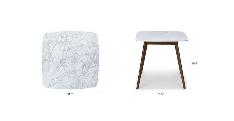 Vena Walnut Cafe Table 11 Vena Walnut Cafe Table - Image 11