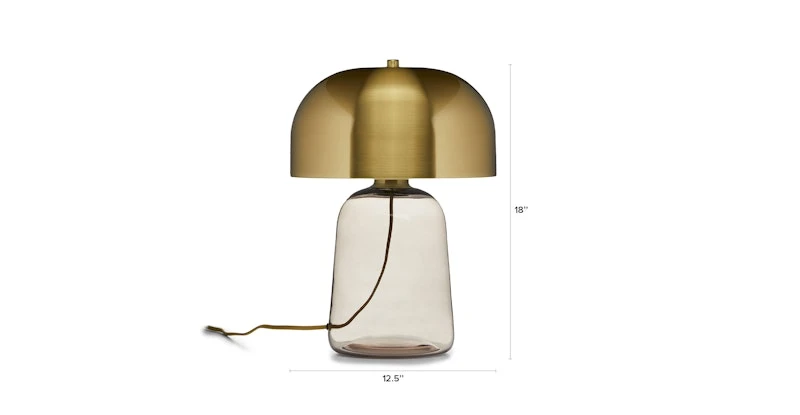 Koepel Brass 18" Table Lamp 8 Koepel Brass 18" Table Lamp - Image 8
