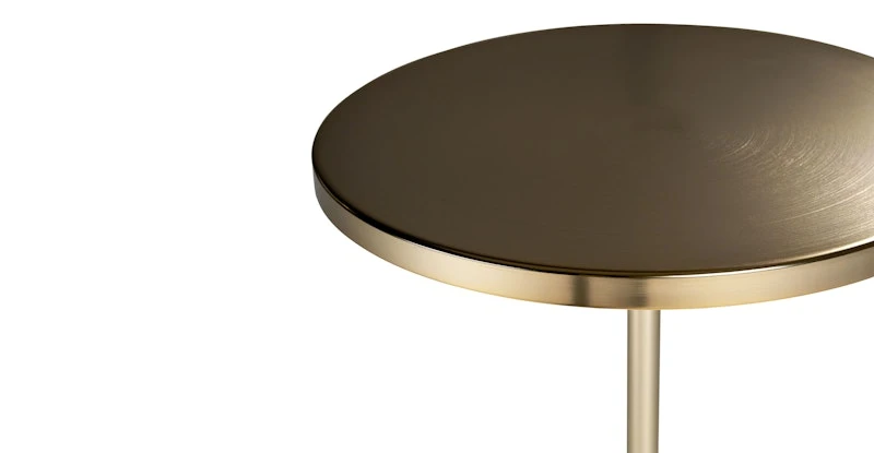 Narro Brass Side Table 4 Narro Brass Side Table - Image 4