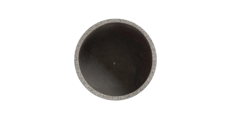 Tuva Gray Terrazzo Wide Indoor/Outdoor Planter 4 Tuva Gray Terrazzo Wide Indoor/Outdoor Planter - Image 4