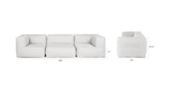 Corvos Whisper Gray Modular Sofa 19 Corvos Whisper Gray Modular Sofa -Article Shop image53092