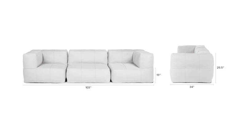 Corvos Whisper Gray Modular Sofa 10 Corvos Whisper Gray Modular Sofa - Image 10