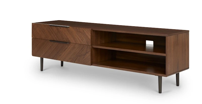 Nera Walnut 63" Media Unit 2 Nera Walnut 63" Media Unit - Image 2