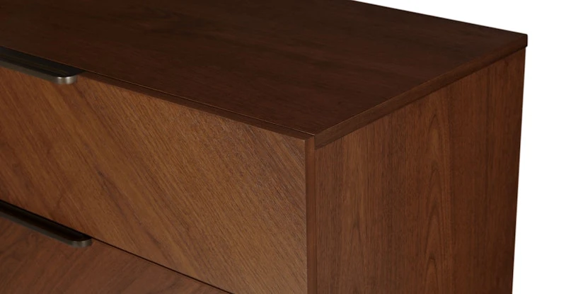 Nera Walnut 5-Drawer Chest 6 Nera Walnut 5-Drawer Chest - Image 6