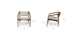 Lento Chalk Gray Lounge Chair 21 Lento Chalk Gray Lounge Chair -Article Shop image54769