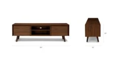 Seno Walnut 63" Media Unit 19 Seno Walnut 63" Media Unit -Article Shop image56059