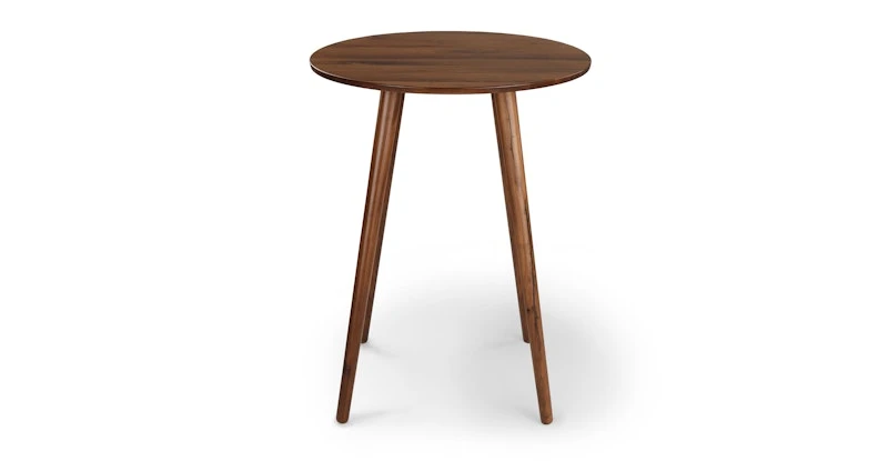 Seno Walnut 31" Round Bar Table 3 Seno Walnut 31" Round Bar Table - Image 3