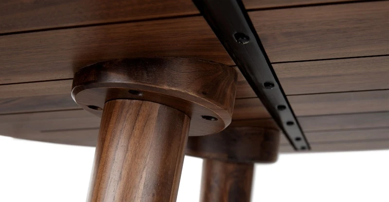 Seno Walnut 31" Round Bar Table 9 Seno Walnut 31" Round Bar Table - Image 9