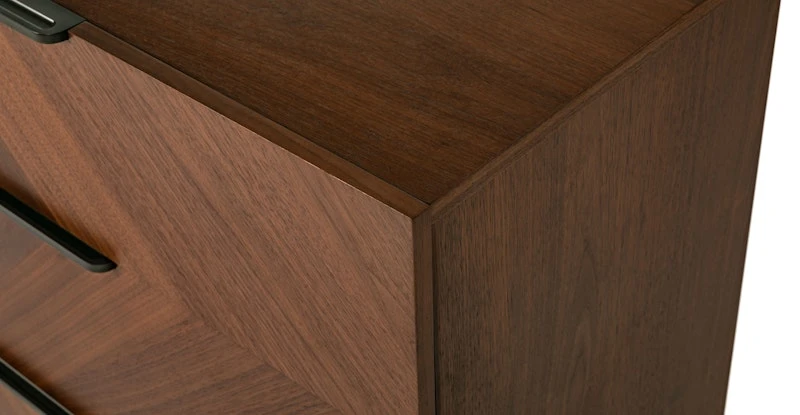 Nera Walnut 6-Drawer Double Dresser 8 Nera Walnut 6-Drawer Double Dresser - Image 8