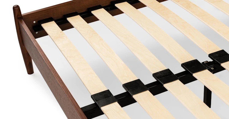 Lenia Walnut Queen Bed 9 Lenia Walnut Queen Bed - Image 9