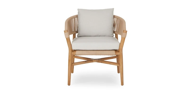 Makali Lily White Lounge Chair 2 Makali Lily White Lounge Chair - Image 2
