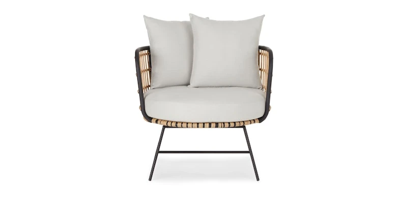 Onya Lily White Lounge Chair 3 Onya Lily White Lounge Chair - Image 3