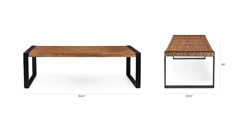 Lubek Tuscan Brown Dining Table For 8 9 Lubek Tuscan Brown Dining Table For 8 - Image 9