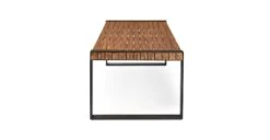 Lubek Tuscan Brown Dining Table For 8 11 Lubek Tuscan Brown Dining Table For 8 -Article Shop image64375