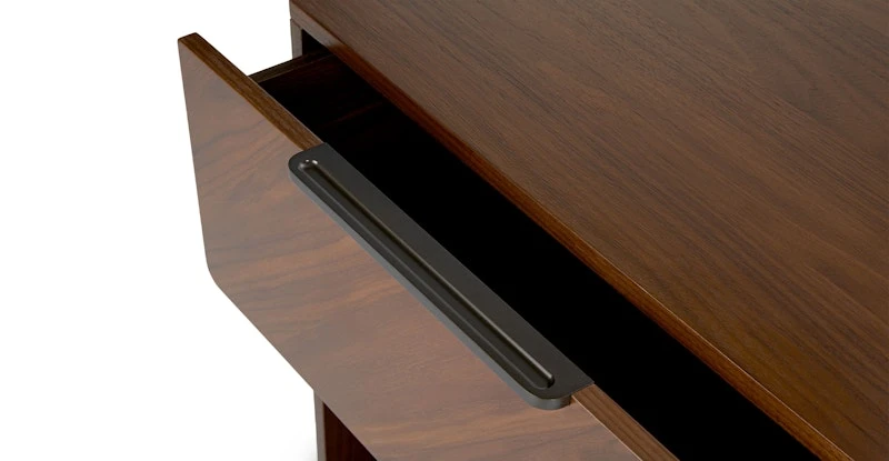 Nera Walnut 1-Drawer Nightstand 8 Nera Walnut 1-Drawer Nightstand - Image 8