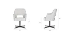 Eliseno Drizzle Gray Office Chair 21 Eliseno Drizzle Gray Office Chair -Article Shop image66655