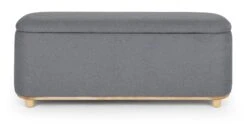 Maribo Stately Gray 48" Storage Ottoman 14 Maribo Stately Gray 48" Storage Ottoman -Article Shop image68819