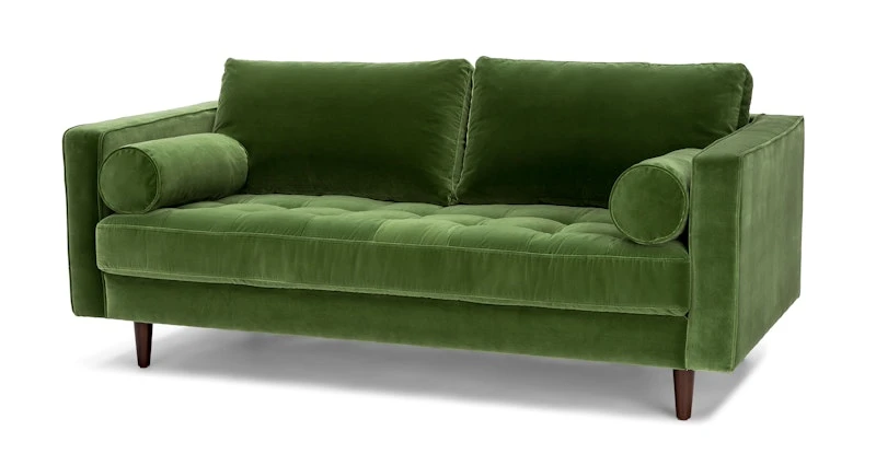 Sven Grass Green 72" Sofa 2 Sven Grass Green 72" Sofa - Image 2