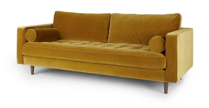 Sven Yarrow Gold Sofa 2 Sven Yarrow Gold Sofa - Image 2
