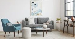 Sven Briar Gray 72" Sofa
