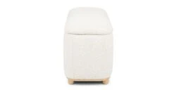 Maribo Ivory Bouclé 48" Storage Ottoman 15 Maribo Ivory Bouclé 48" Storage Ottoman -Article Shop image71200