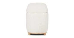 Maribo Ivory Bouclé 32" Storage Ottoman 15 Maribo Ivory Bouclé 32" Storage Ottoman -Article Shop image71212