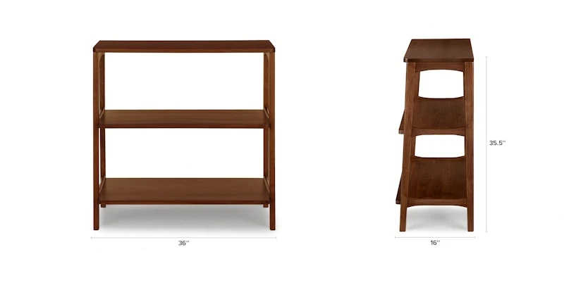 Krossa Walnut 35" Shelf 12 Krossa Walnut 35" Shelf - Image 12