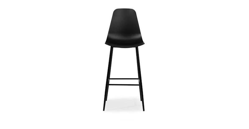 Svelti Pure Black Bar Stool 2 Svelti Pure Black Bar Stool - Image 2