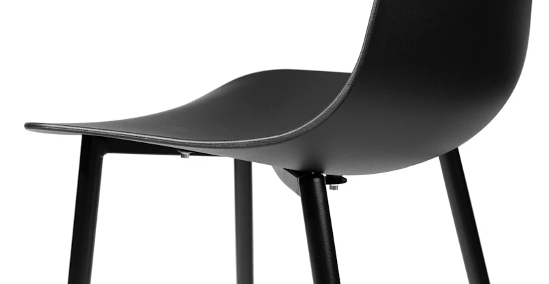 Svelti Pure Black Bar Stool 8 Svelti Pure Black Bar Stool - Image 8